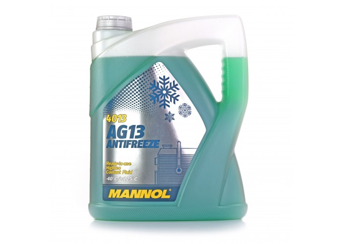 MANNOL AG13 Zielony płyn chłodniczy 5l
