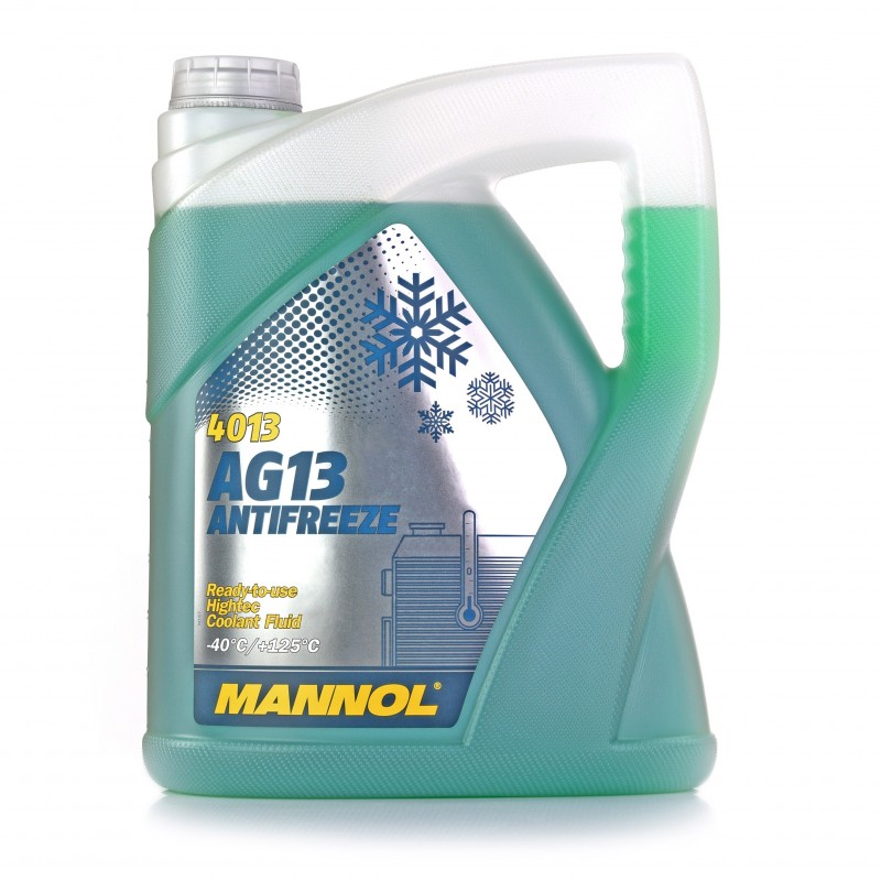 MANNOL AG13 Zielony płyn chłodniczy 5l