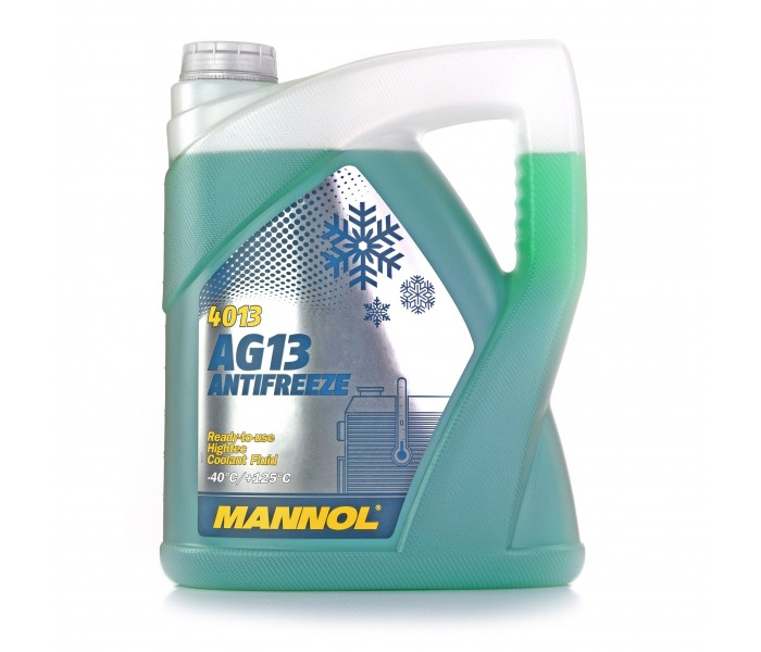 MANNOL AG13 Zielony płyn chłodniczy 5l