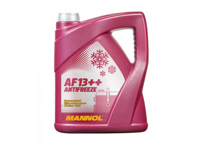 MANNOL Antifreeze AF13++ 4115 Płyn do chłodnic 5L czerwony