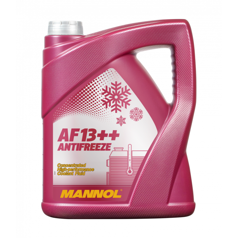 MANNOL Antifreeze AF13++ 4115 Płyn do chłodnic 5L czerwony