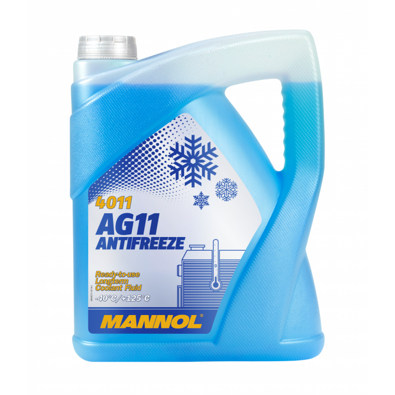 MANNOL Antifreeze AG11 (-40 °C) 4011 Płyn do chłodnic 5L