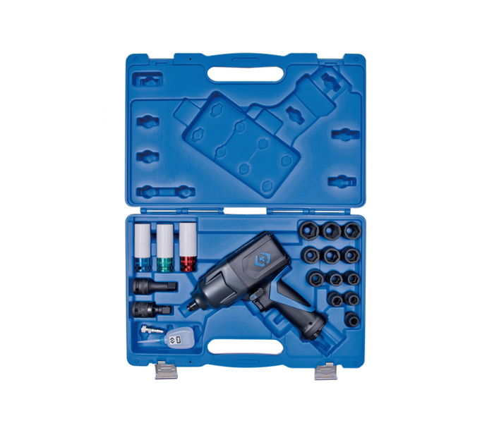 KING TONY udarowy klucz pneumatyczny 1/2" 1288Nm + zestaw narzędzi 20cz. / 44801AMP