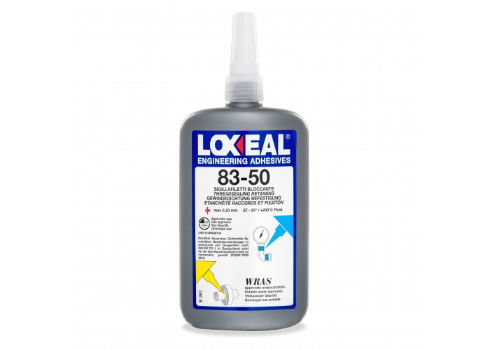 LOXEAL 83-50 Klej do instalacji gazowych i wody pitnej 250ml