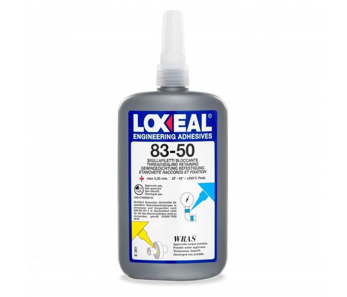 LOXEAL 83-50 Klej do instalacji gazowych i wody pitnej 250ml