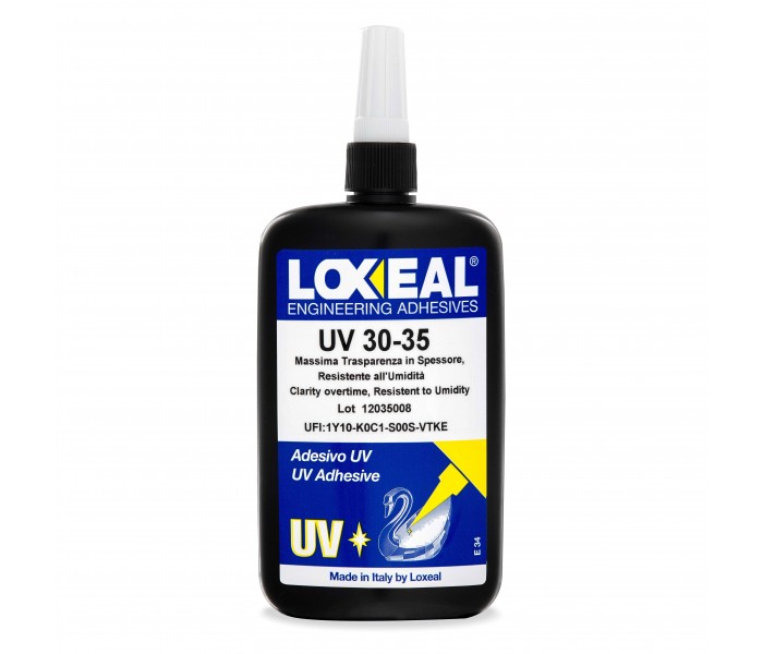 LOXEAL 30-35 Klej UV do szkła i metalu / do łazienek terrariów 250ml