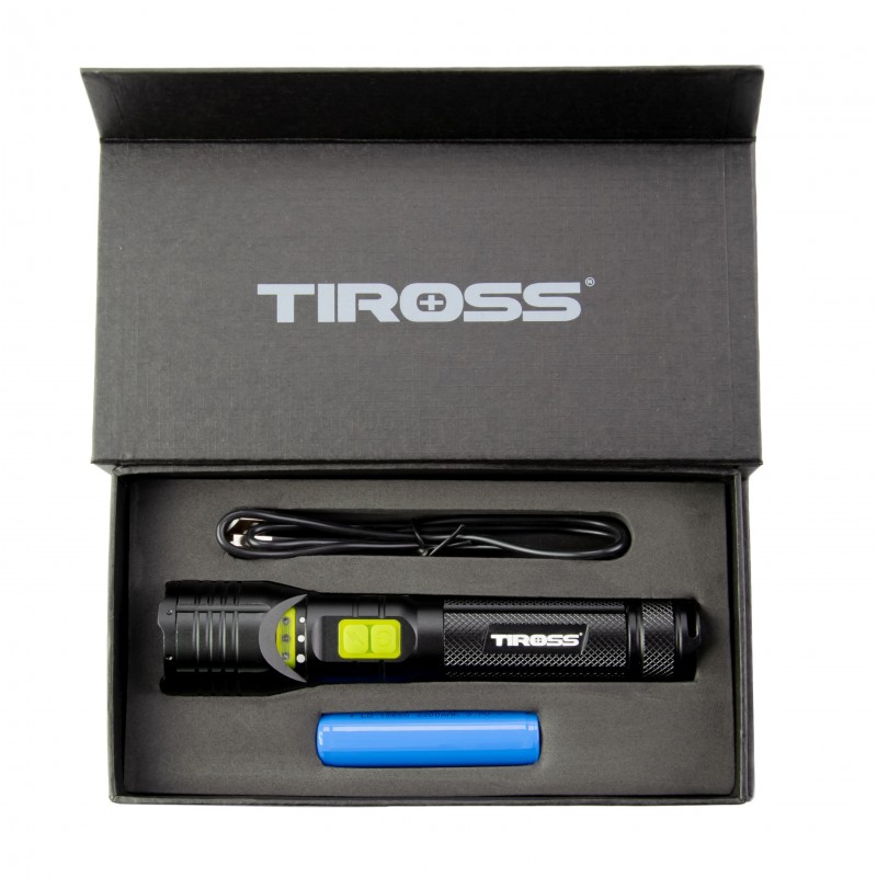 TIROSS TS-1158 latarka akumulatorowa POWERBANK