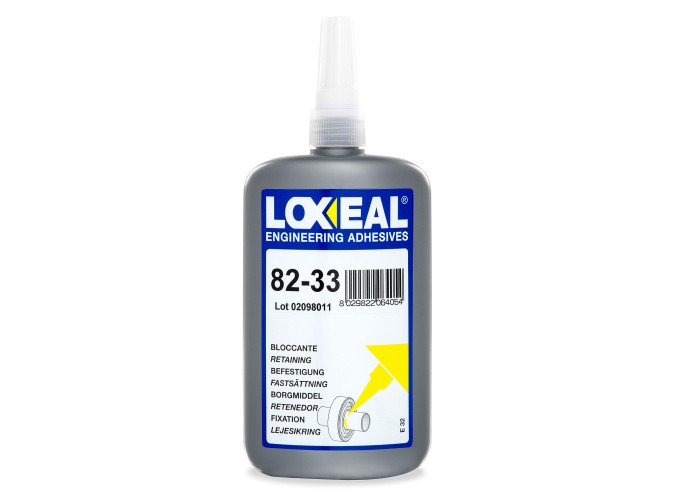 LOXEAL 82-33 Klej do wpustów łożysk / zaolejone powierzchnie 250ml