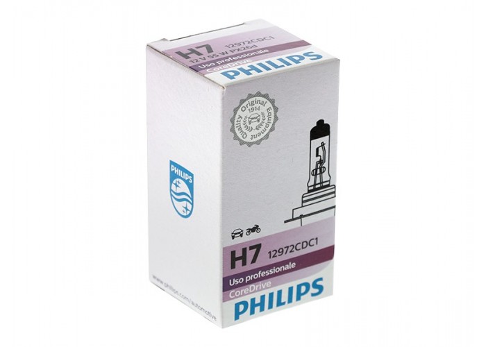 PHILIPS żarówka H7 CORE DRIVE 12V 55W PX26D