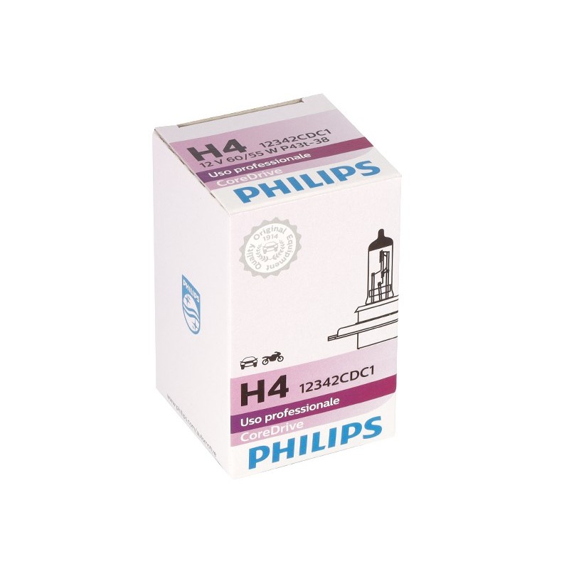 PHILIPS żarówka H4 CORE DRIVE 12V 60 / 55 W