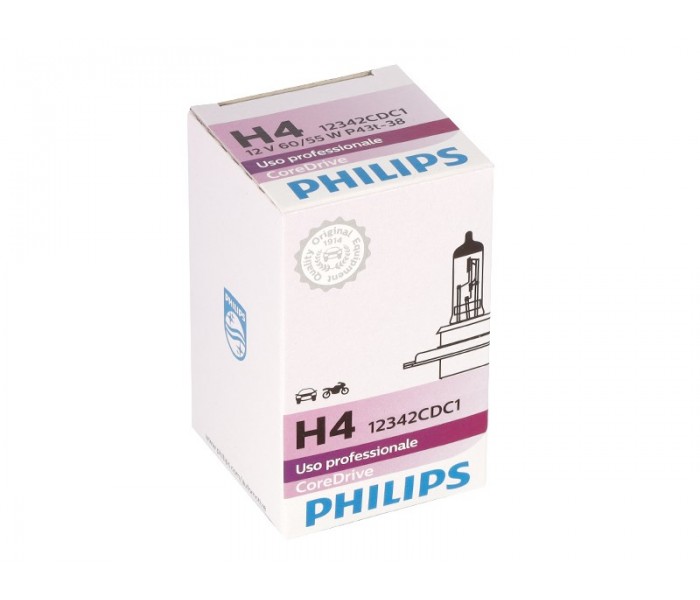 PHILIPS żarówka H4 CORE DRIVE 12V 60 / 55 W