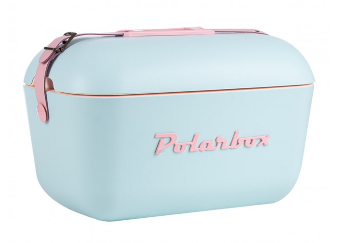 Lodówka turystyczna Polarbox PoP 20 L błękitna Vintage