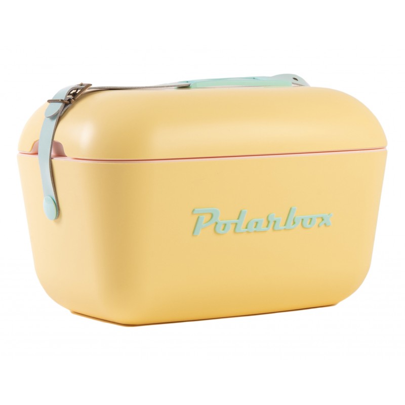 Lodówka turystyczna Polarbox PoP 20 l żółta Vintage