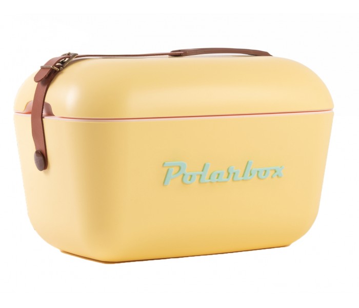  Lodówka turystyczna na wkłady Polarbox Classic 12 L żółta