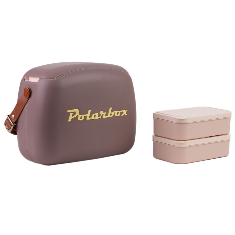 Lunchbox Polarbox Classic Mauve Gold 6 L