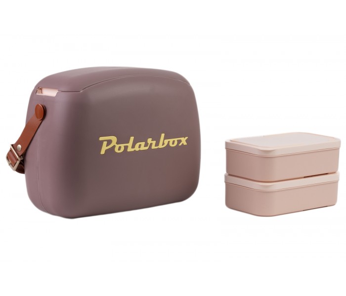 Lunchbox Polarbox Classic Mauve Gold 6 L