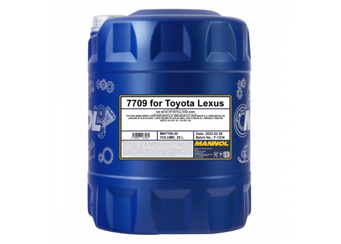 Mannol 7709 5W-30 20l Olej Toyota Lexus