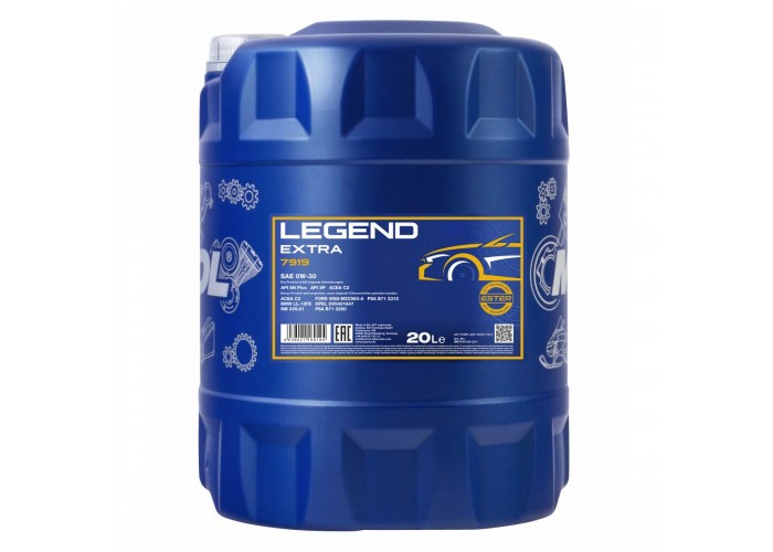 Mannol 7919 Legend Extra 0W - 30 Olej syntetyczny 20l