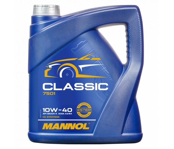 MANNOL Classic 10W-40 7501 Olej silnikowy 4L