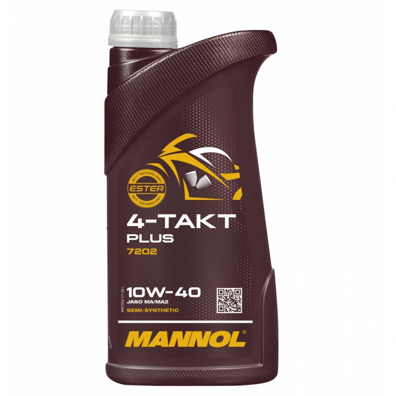 MANNOL 4-Takt Plus 10W-40 7202 1L Olej do motocykli