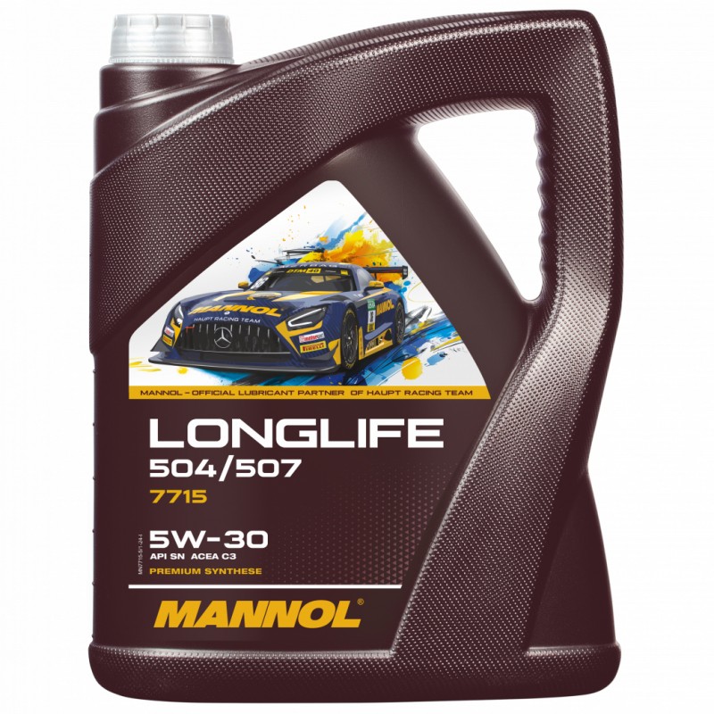 Mannol 7715 5 L 5w-30 Olej VW, Audi silnikowy 504 00 / 507 00