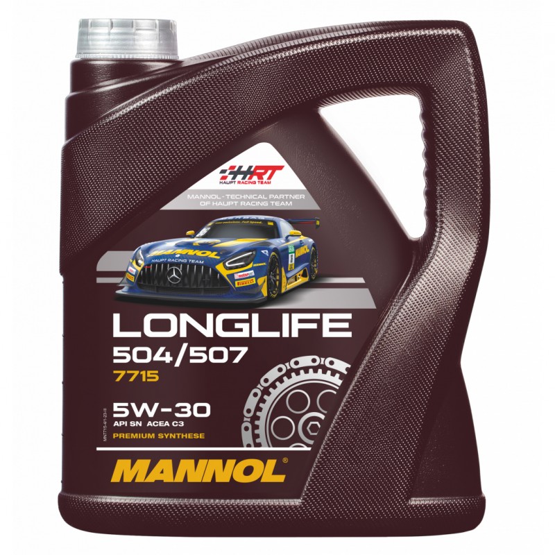 Mannol 7715 4 L 5w-30 Olej VW, Audi silnikowy 504 00 / 507 00