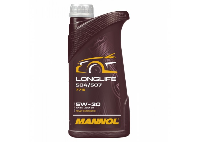 Mannol 7715 1 L 5w-30 Olej VW, Audi silnikowy 504 00 / 507 00