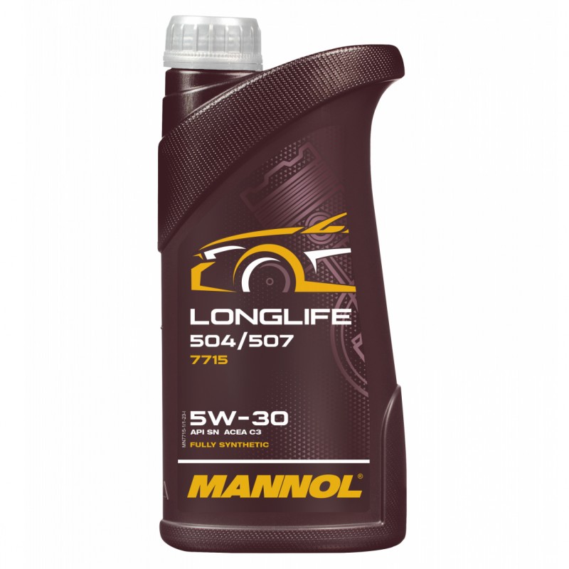 Mannol 7715 1 L 5w-30 Olej VW, Audi silnikowy 504 00 / 507 00