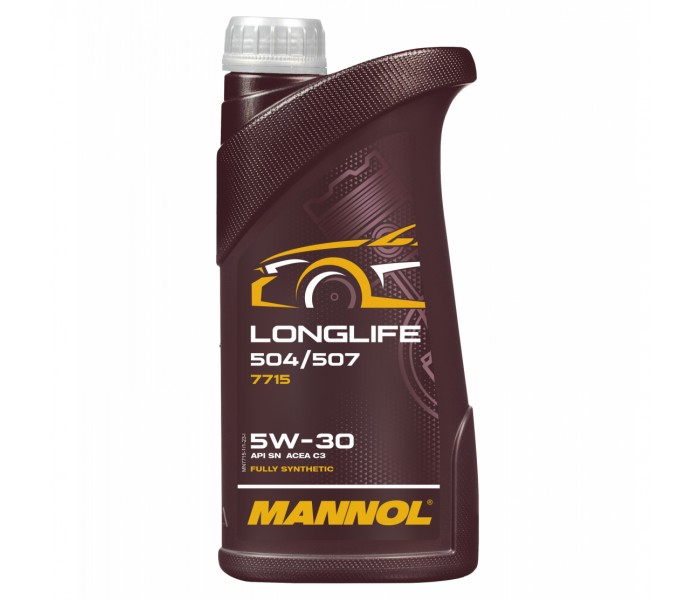 Mannol 7715 1 L 5w-30 Olej VW, Audi silnikowy 504 00 / 507 00