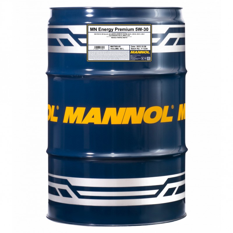 Mannol 7908 5W-30 60 l Olej Renault Volkswagen