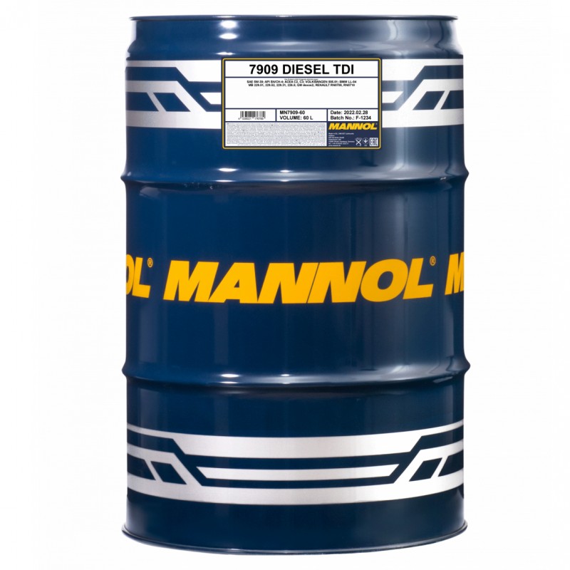 Mannol Diesel TDI 5W-30 7909 60L Olej silnikowy VW