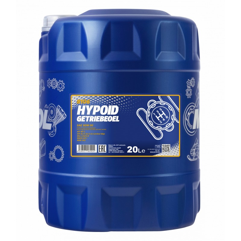 MANNOL Hypoid 80W-90 8106 20L olej przekładniowy MAN