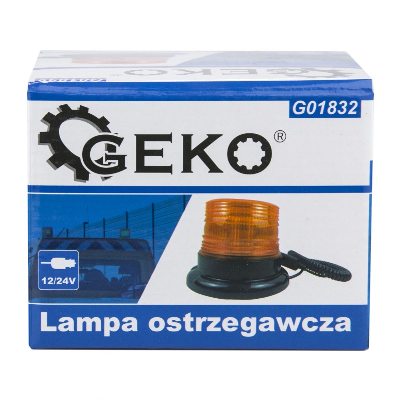 GEKO Lampa ostrzegawcza 12/24V