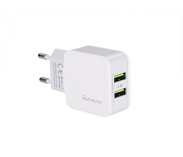 WAYME Ładowarka sieciowa 2x USB 2.4A