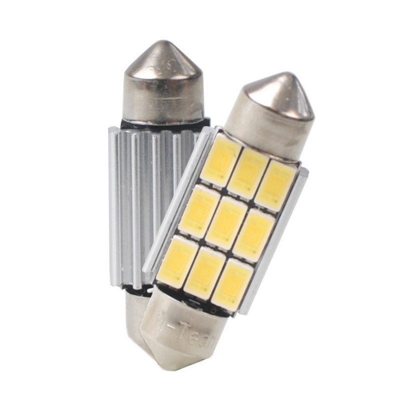 BLISTER M-TECH PLATINUM LB815W - C5W 36mm 12V 9xSMD5630 WHITE