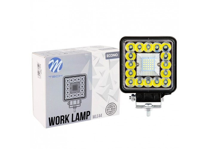 Lampa robocza M-TECH ECONO WLE44 - 4` 41xSMD3030 - SQUARE 42W 10-30V COMBO