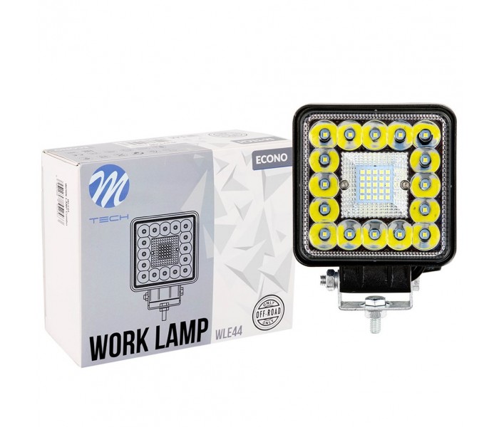 Lampa robocza M-TECH ECONO WLE44 - 4` 41xSMD3030 - SQUARE 42W 10-30V COMBO