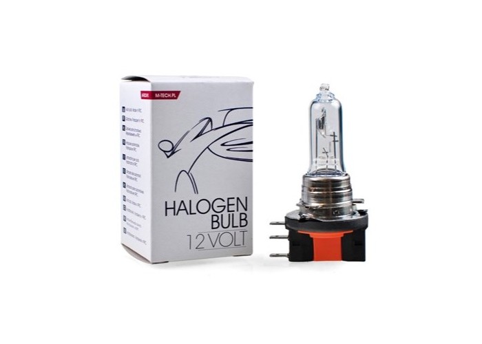 Żarówka H15 halogenowa M-TECH 12V 15/55W PGJ23t-1