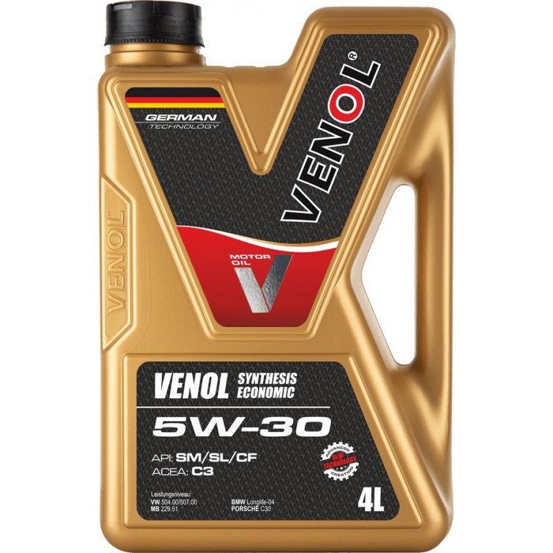 Venol Synthesis Economic SM SL CF 5W30 C3 4L VW