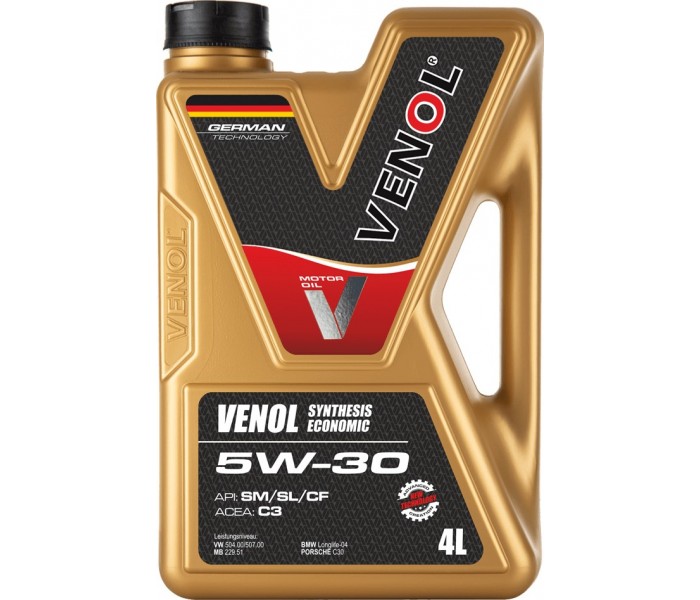 Venol Synthesis Economic SM SL CF 5W30 C3 4L VW