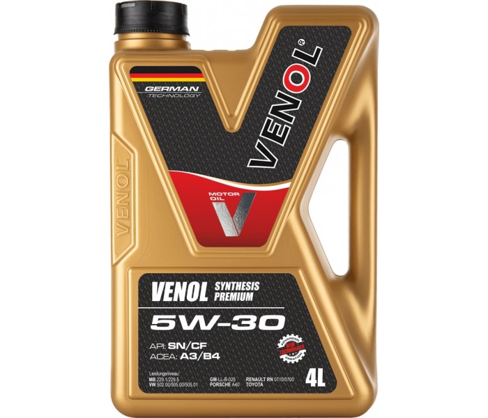  Venol Synthesis Premium SN CF 5W30 4L V