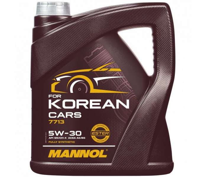 Mannol 7713 5W30 4l Olej do silników benzynowych Hyundai Kia