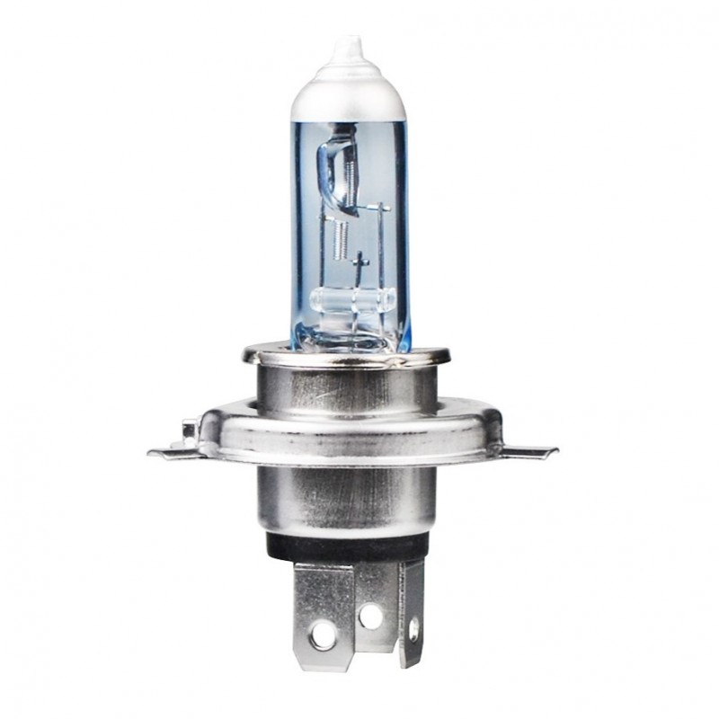 PowerTec Zestaw żarówek H4 12 V 60/55W 4200K SuperWhite Up 100%