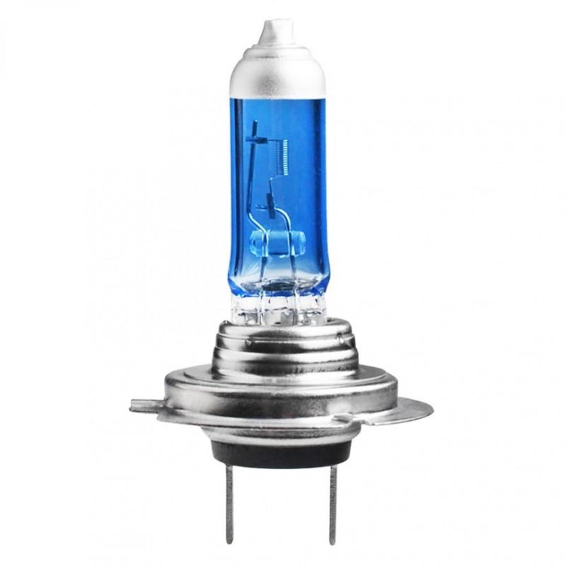 PowerTec Zestaw żarówek H7 12 V 55W 5000K Ultra White
