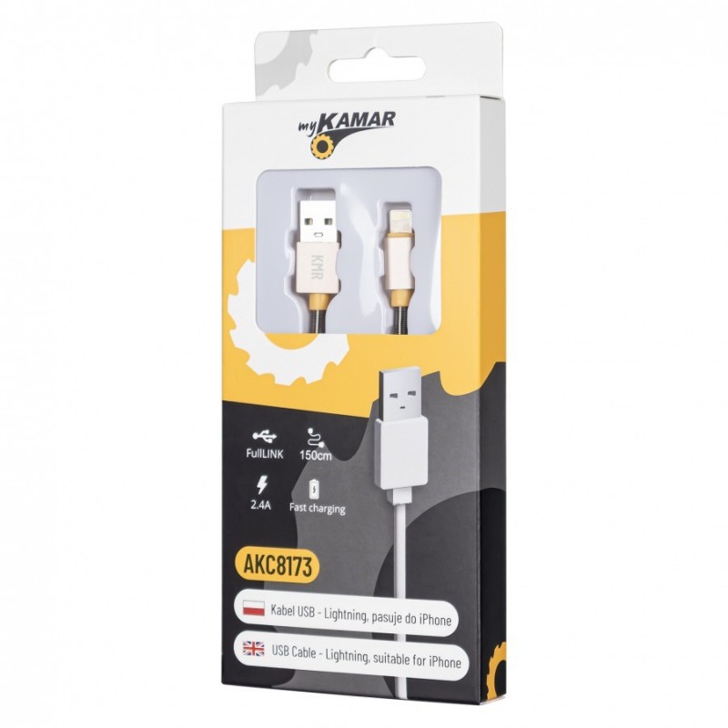 Kabel USB - Lightning KAMAR 1,5m