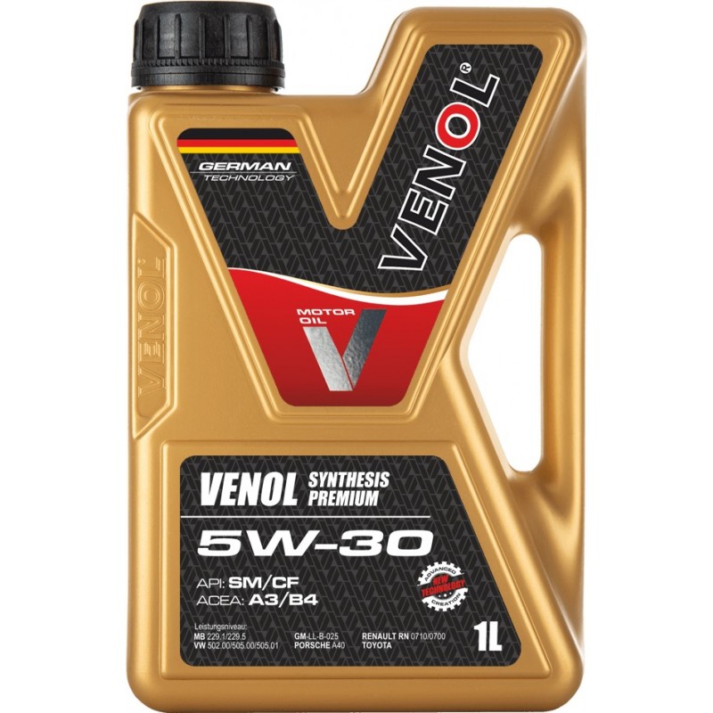 VENOL SYNTHESIS PREMIUM SM CF 5W30 1L V
