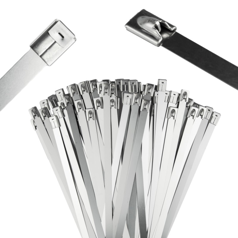 OPASKA ZACISKOWA STALOWA TZS 260/7`6 /100 SZT./