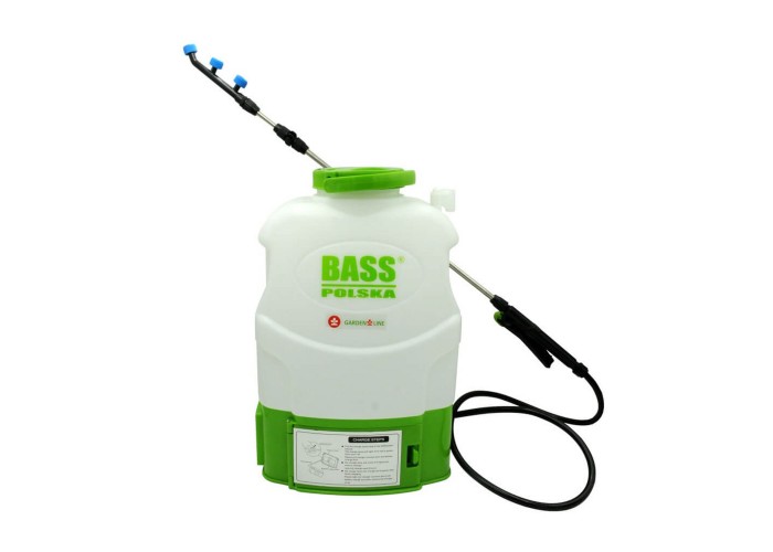 Opryskiwacz Ogrodowy Akumulatorowy Bass Polska 16 l – Wydajna Pielęgnacja Roślin z Pompą Membranową