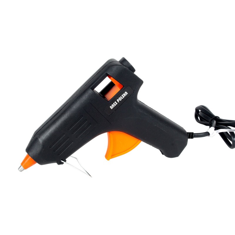 Zestaw do usuwania wgnieceń PDR Bass Polska — 32 elementy, pistolet na gorąco, puller, adaptery i akcesoria