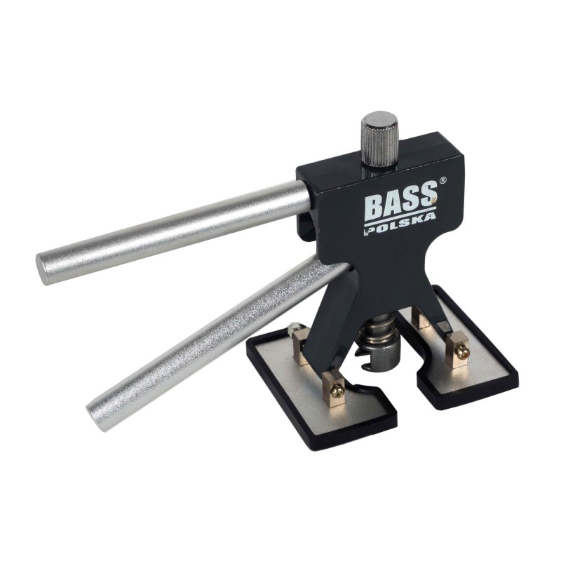 Zestaw do usuwania wgnieceń PDR Bass Polska — 32 elementy, pistolet na gorąco, puller, adaptery i akcesoria